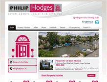 Tablet Screenshot of philip-hodges.co.uk